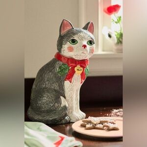 Anthropologie Peluche Cat Cookie Jar - Thumbnail 4